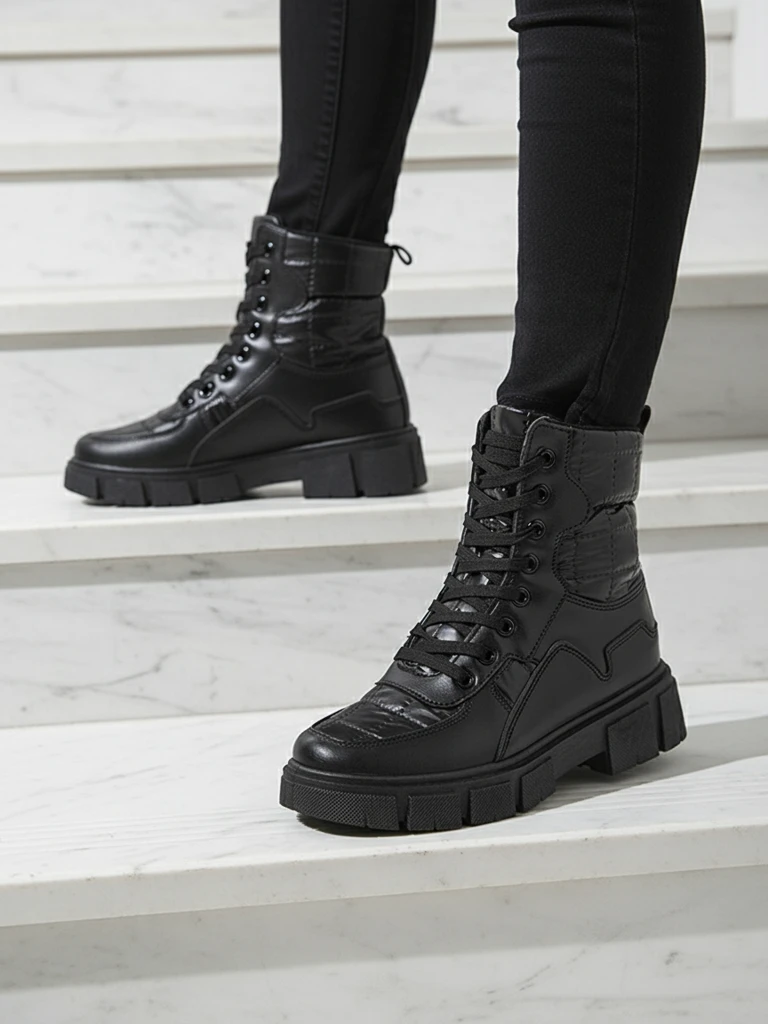 Lorenzo Classic Czarne Buty Damskie