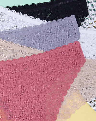 5 Pack Seamless Lace Women's Briefs Briefs - Underwear