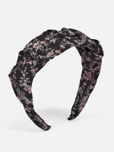 Royalfashion Hairband with Ruching and Print