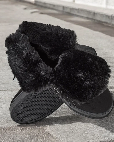 Royalfashion Sieviešu šnērveida zābaki ar šņorcēm Mommer