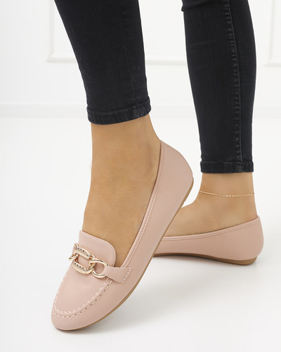 Rozā sieviešu eko ādas kurpes Zolli- Shoes