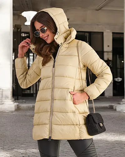 Royalfashion Sieviešu ziemas spilvena jaka