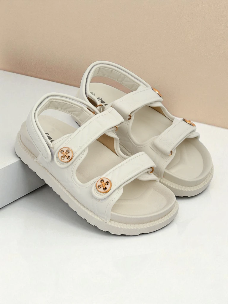 Royalfashion sieviešu sandales ar biezāku zoli Vivere