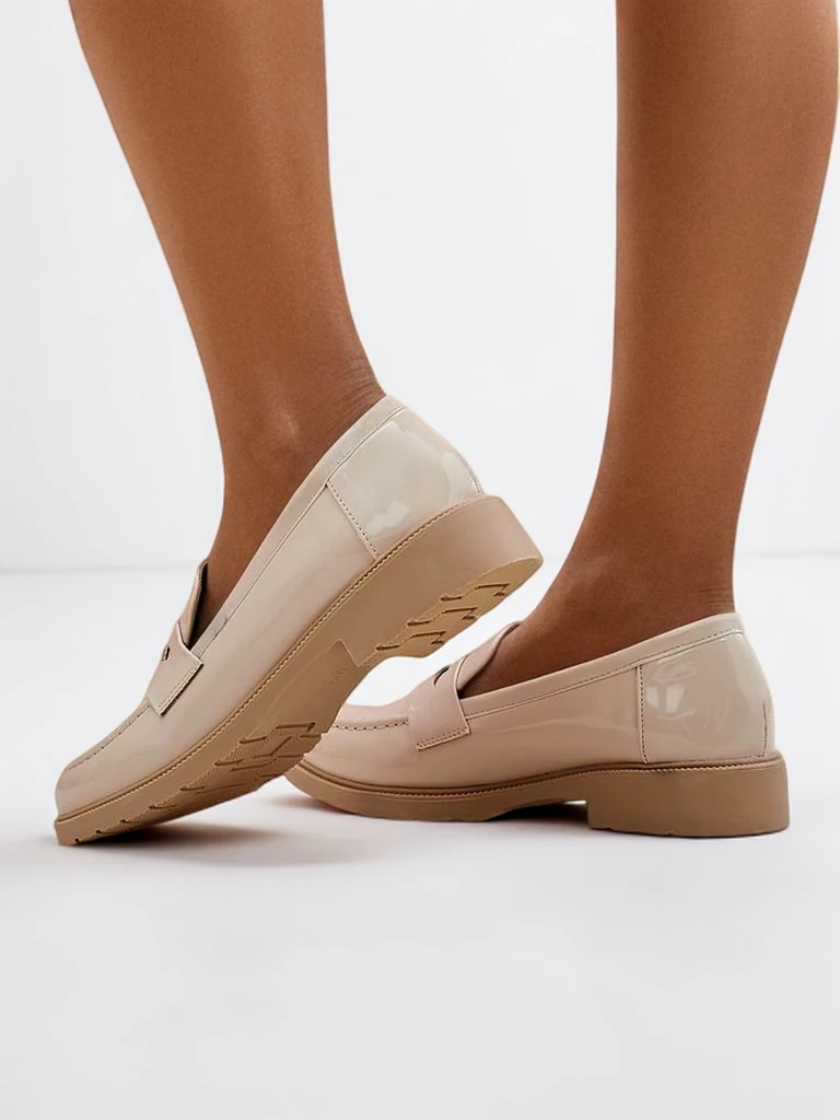 Royalfashion Women's patent moccasins Aylay