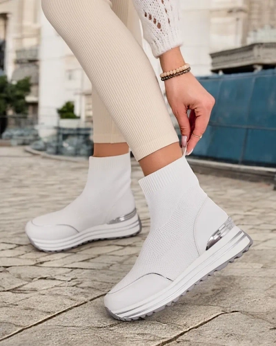 Royalfashion Women's Sports High Sneakers Wisoi