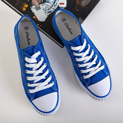 Filip's blue men's sneakers - Footwear