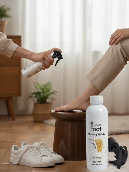 Luxelux Damesvoetpeelingsproei 200ml