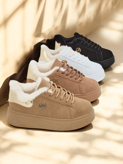 Royalfashion Women's Sneakers with Romii lining