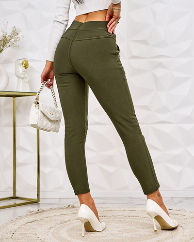 Royalfashion Женские утепленные брюки-теггинсы