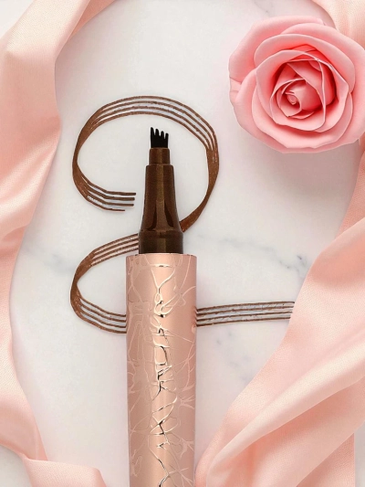 Ever Beauty Precise Brow Pen Vidēji brūns 24H