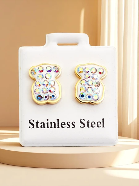 Royalfashion Женские серьги в форме медвежонка