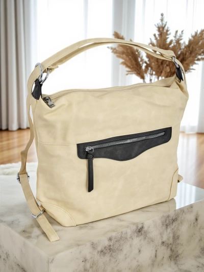 Royalfashion Cante e madhe per femra prej lekure eko shopper Elara Monroe