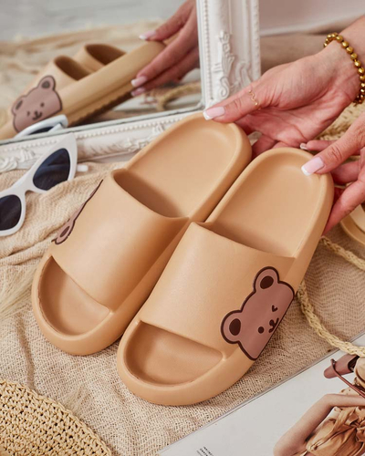 Royalfashion Women's Mall rubber flip-flops