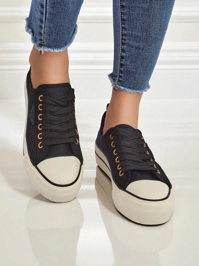 Royalfashion Sieviešu perforētie sporta apavi Rebbse