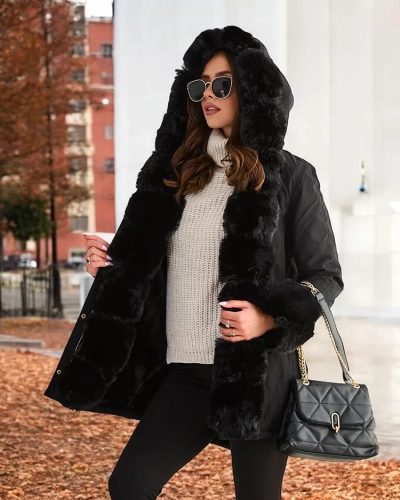 Royalfashion Long women's jacket