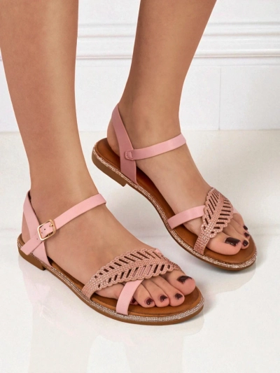 Royalfashion Woman sanals long flat fut Willow Grace