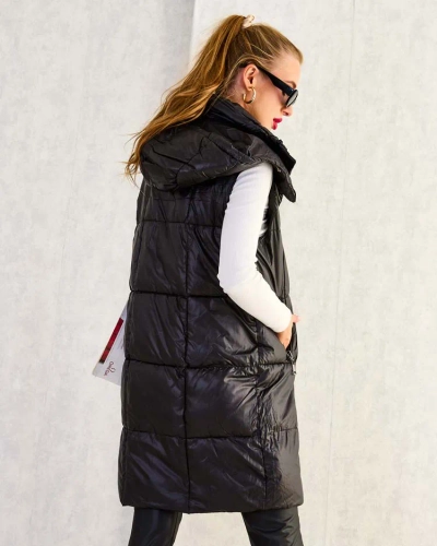 Royalfashion Garā sieviešu veste ar šuvēm