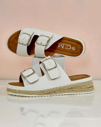 Royalfashion Sieviešu čības ar sprādzēm Ossfo