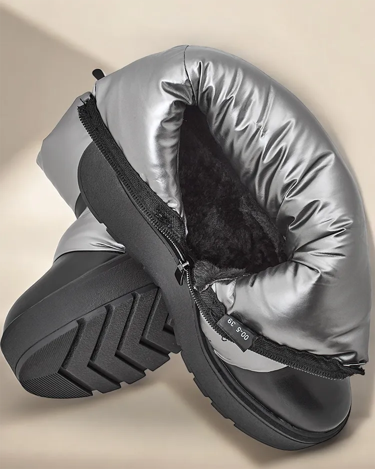 Royalfashion Women's Snow Boots Figior