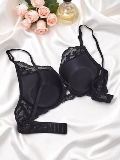 Royalfashion Женский пуш-ап бюстгальтер с кружевом Luna Push-Up
