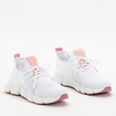 Balti un rozā Baym sieviešu sporta apavi - Apavi
