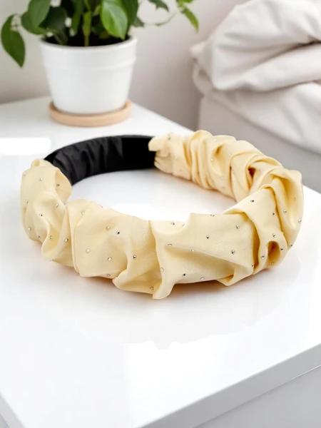 Royalfashion Satīna matu lente Bianca