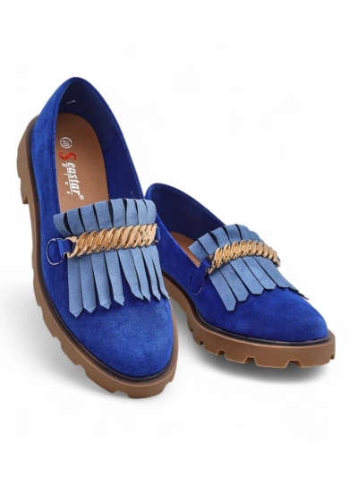 Royalfashion Women's Eco Suede Moccasins Mare Nostrum