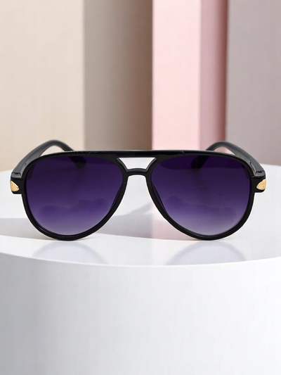 Royalfashion Saulesbrilles ar dekoratīviem sānu elementiem Shadow Aviator