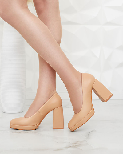 Royalfashion Women's high post Cellcas pumps