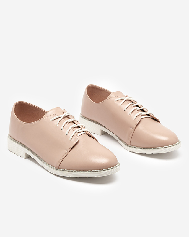 Beige women's shoes Uwem- Footwear