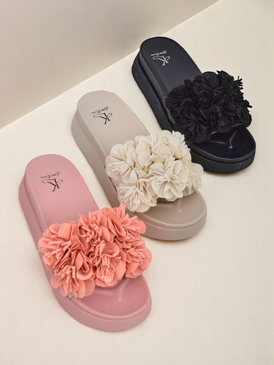 Royalfashion Женские сандалии с маленькими цветочками Freesia