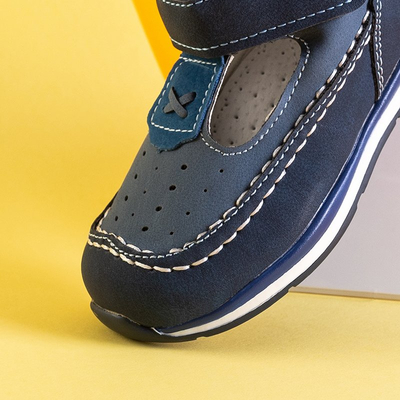 Blue boys 'shoes with inserts Bartni - Footwear