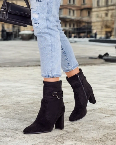 Royalfashion Sieviešu zābaki ar nelielu papēžu Aminor