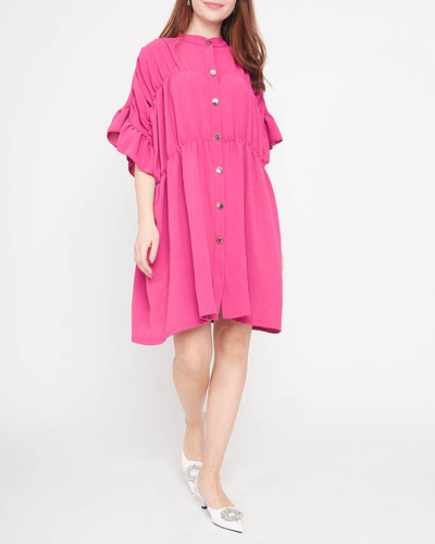 Ladies 'purple knee-length dress - Clothing