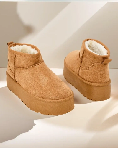 Royalfashion Short women's snow boots a'la Havale