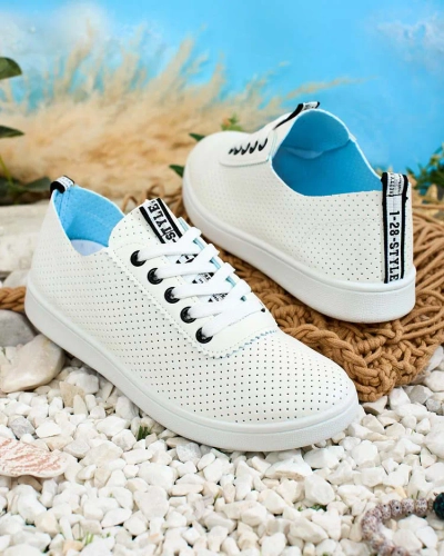 Royalfashion Women's Umurra Openwork Sneakers