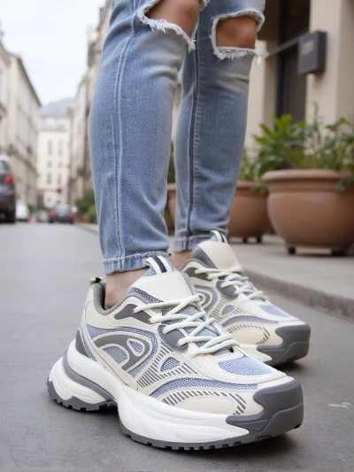 Royalfashion Women's Platform Sneakers Bellin