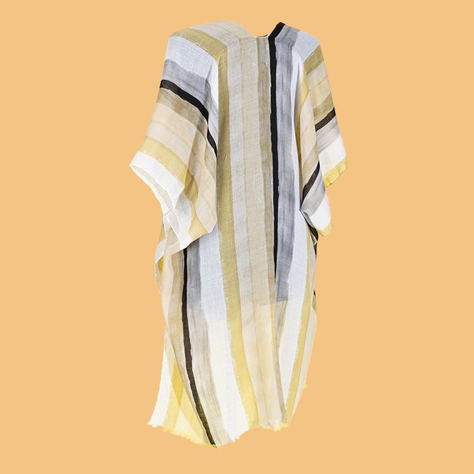 Женское парео в серых оттенках