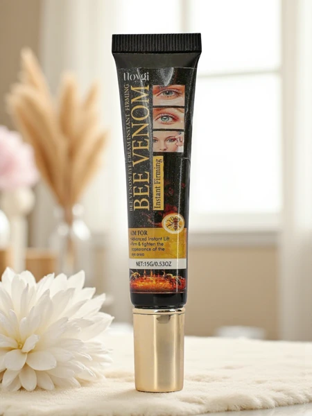 Krem kundër rrudhave dhe forcues për zonën rreth syve me helm blete