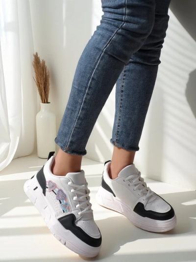 Royalfashion Sieviešu sneakers ar mirdzumu Samoles