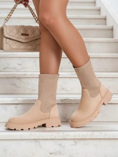 Royalfashion Sieviešu ielīstamie zābaki Derette