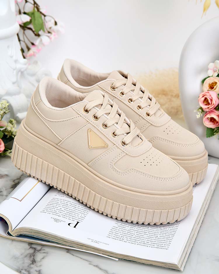 Royalfashion Sieviešu kedas uz platformas Aseldas