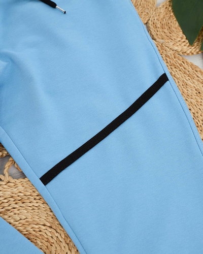 Women's blue sweatpants - Clothing