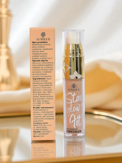 Luxelux Aurelia Vodoodporen Korektor 10ml – korektor za prekrivanje, vlaženje