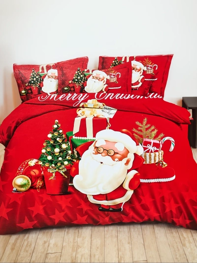 Royalfashion Christmas bedding 160x200 set 3-PIECE