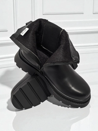 Женские высокие ботинки из экокожи Pearl Mist