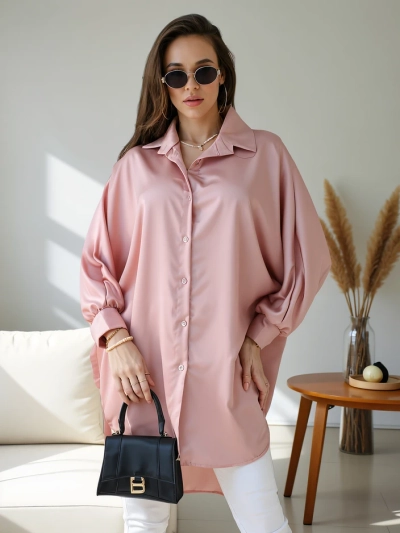 Royalfashion Long women's oversized shirt