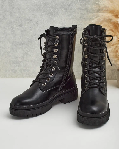 Royalfashion Sieviešu augstie bagger zābaki Ubbus