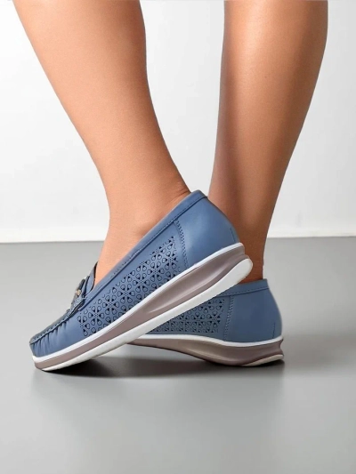 Royalfashion Женские ажурные мокасины Cerro