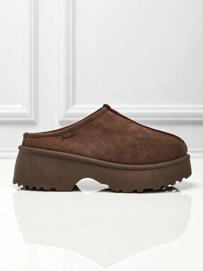 Короткие женские ботинки a'la снегоходы с мехом Calindra